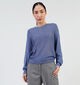 Vila Vian Blauwe T-shirt voor dames (348753)