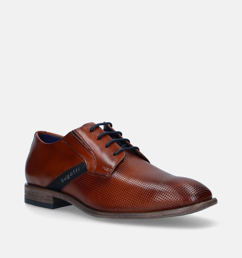 Bugatti Lero Comfort Cognac Geklede Schoenen voor heren (339878)