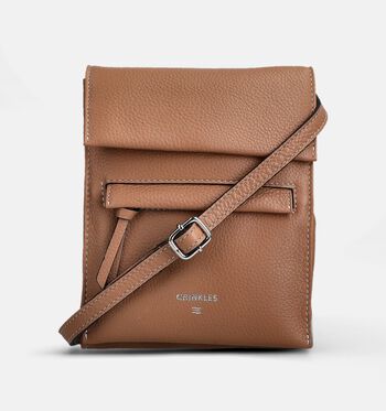 Crinkles Sacs port&eacute; crois&eacute; Orange/Beige/Or/Bleu