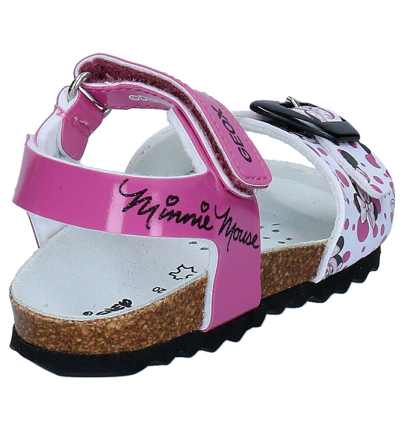 Geox Minnie Mouse Sandales en Rose en simili cuir (291790)