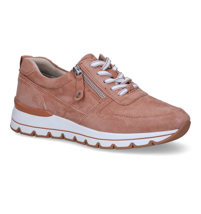 Tamaris Pure Relax Chaussures à lacets en Orange en nubuck (306335)