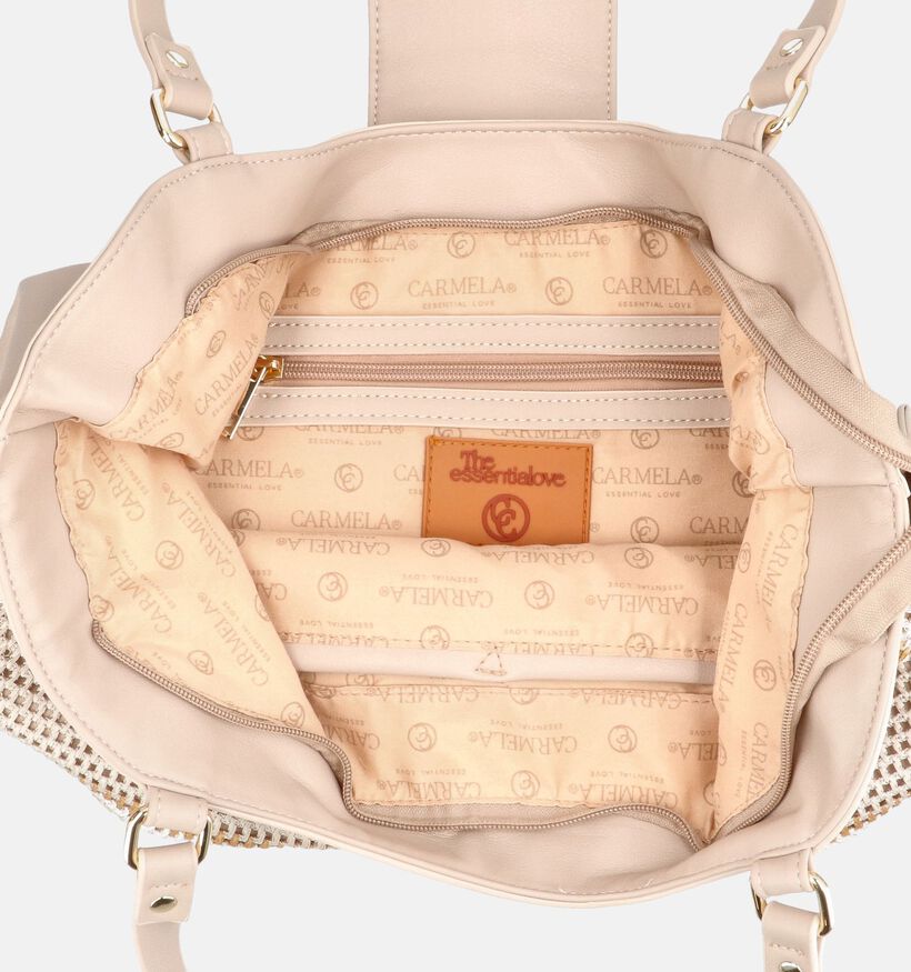 Carmela Beige Shoppertas voor dames (373578)