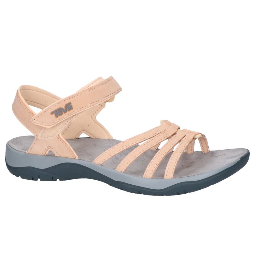 Pasteloranje Sandalen Teva Elzada in nubuck (242643)