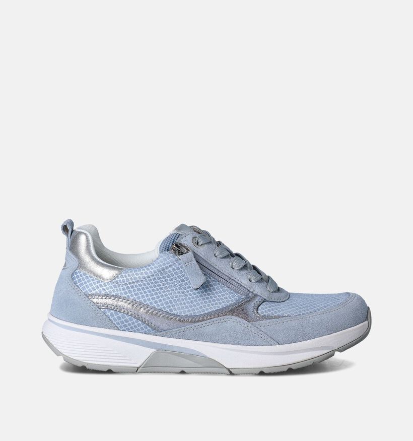 Gabor Rollingsoft Chaussures à lacets en Bleu pour femmes (362848) - pour semelles orthopédiques