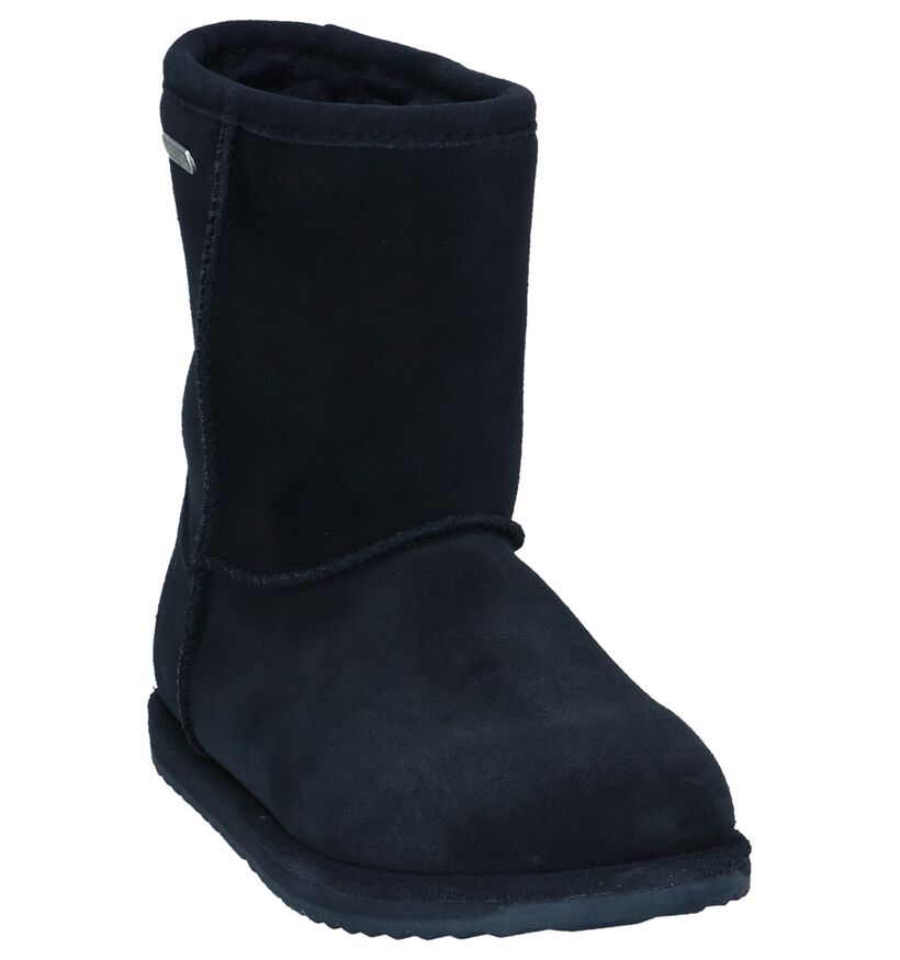 EMU Bottes basses en Bleu foncé en daim (231460)