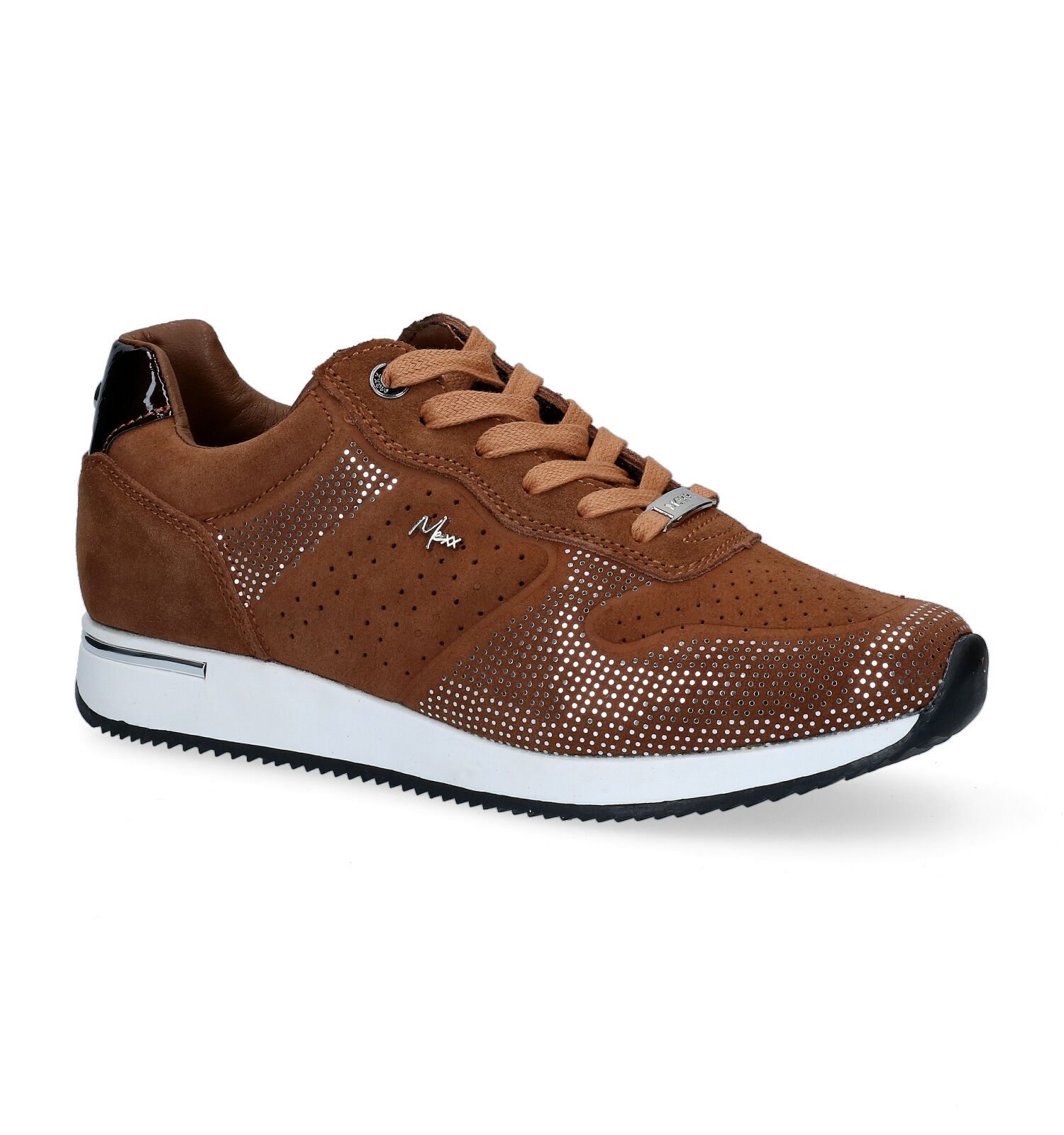 Mexx Hyper Chaussures lacets en Cognac Femmes Baskets en