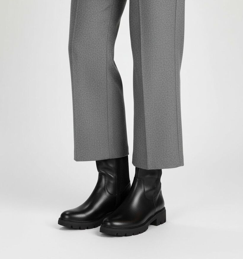 Tamaris Comfort Bottes hautes en Noir pour femmes (362909) - pour semelles orthopédiques