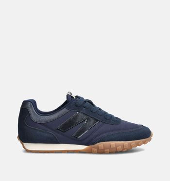 Laurent David Sneakers Bruin/Blauw/Bordeaux