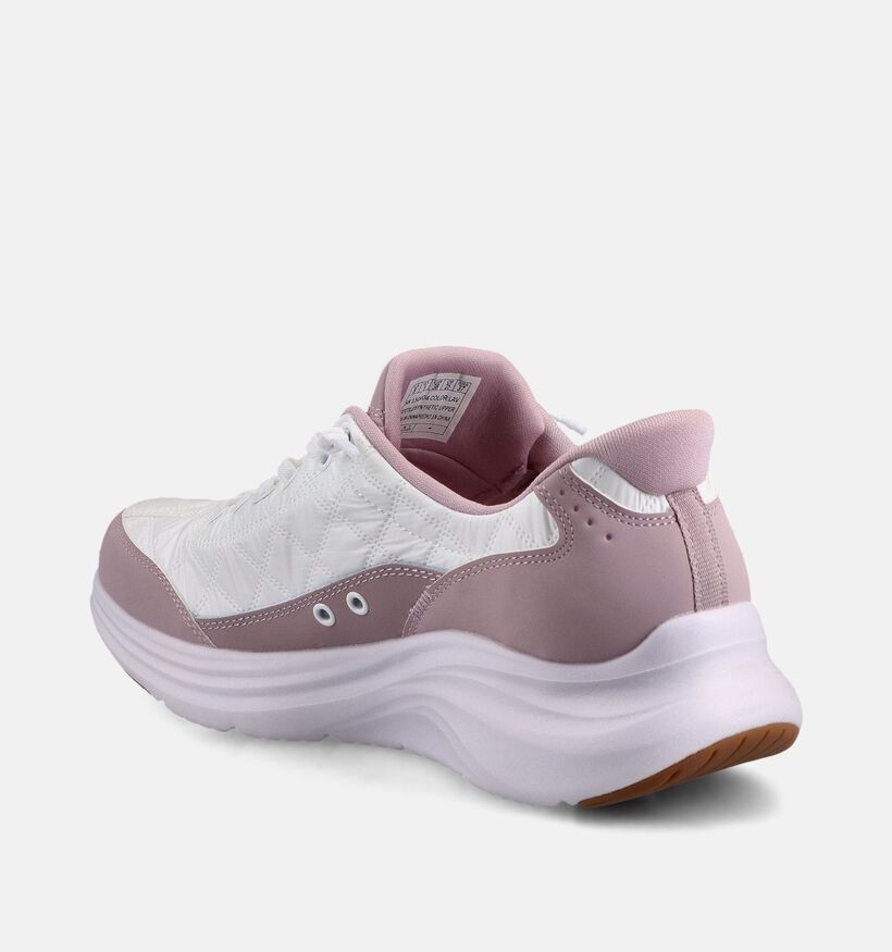 Skechers Contour Baskets sportives en Blanc pour femmes (367825) - pour semelles orthop&eacute;diques