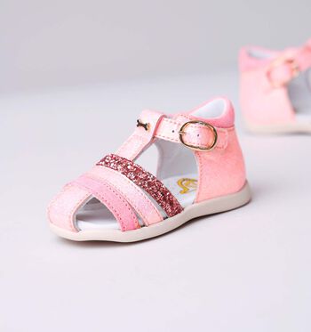 STONES and BONES Sandales Rose