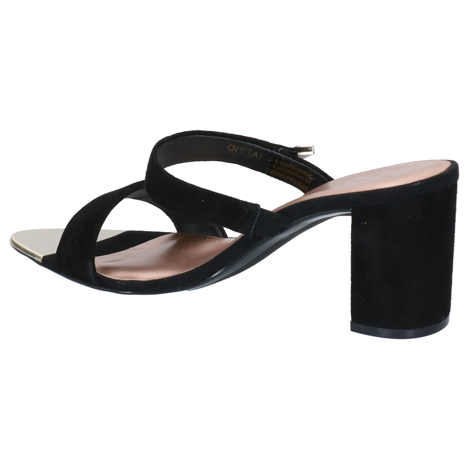 Ted Baker Rajora Zwarte Muiltjes Dames Slippers Online op TORFS.BE