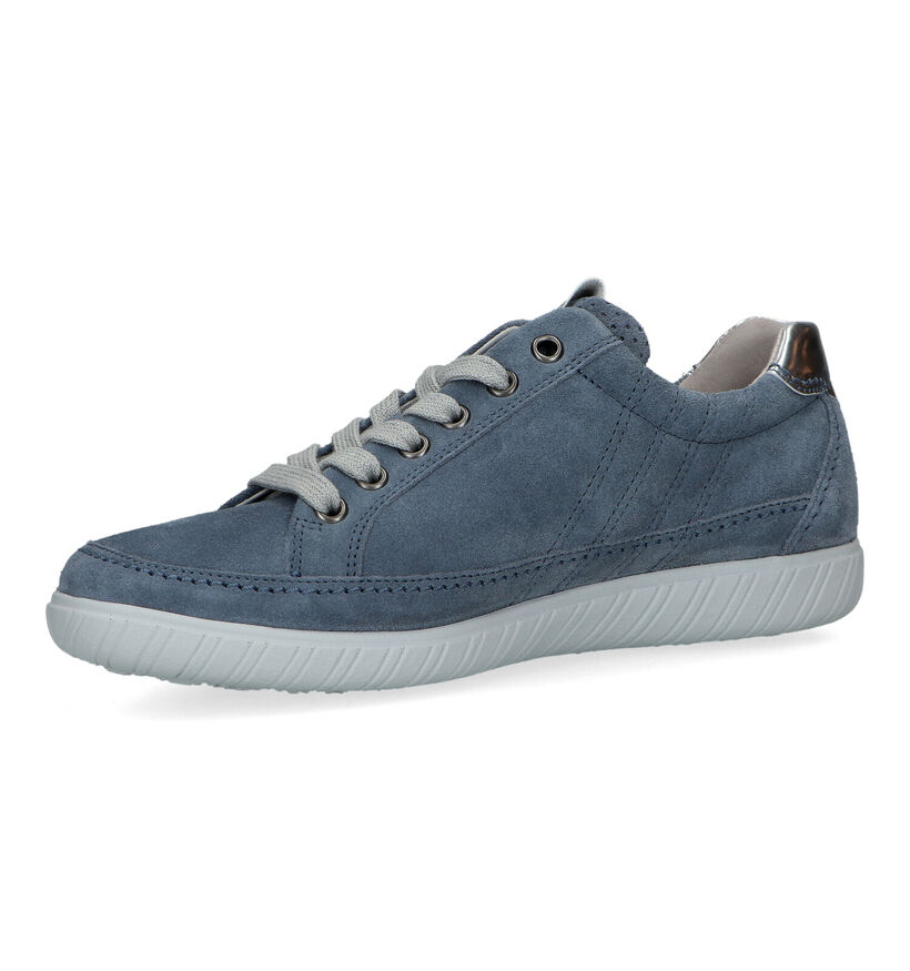 Gabor Ultra Flex Air Baskets en Bleu en daim (323156)