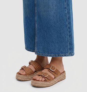 Tamaris Slippers Bruin