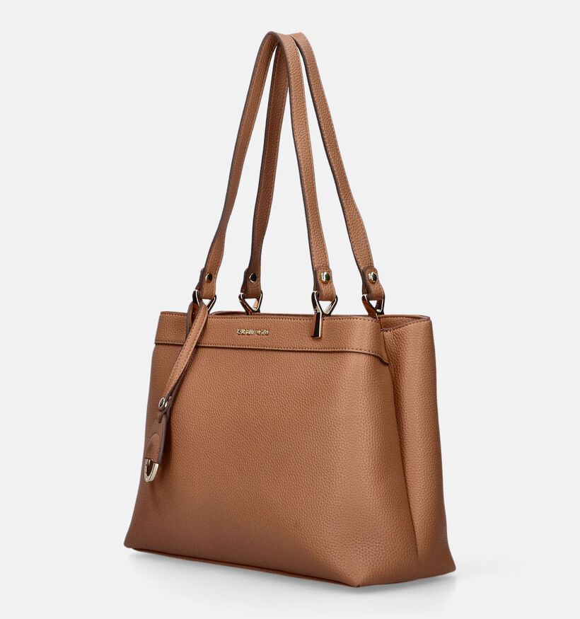 Laurent David Nos 002 Cognac Schoudertas voor dames (351263)