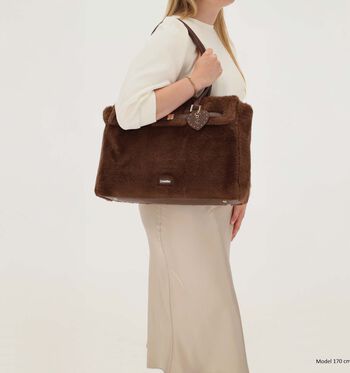 Charm London Sacs ordinateur Marron/Bordeaux
