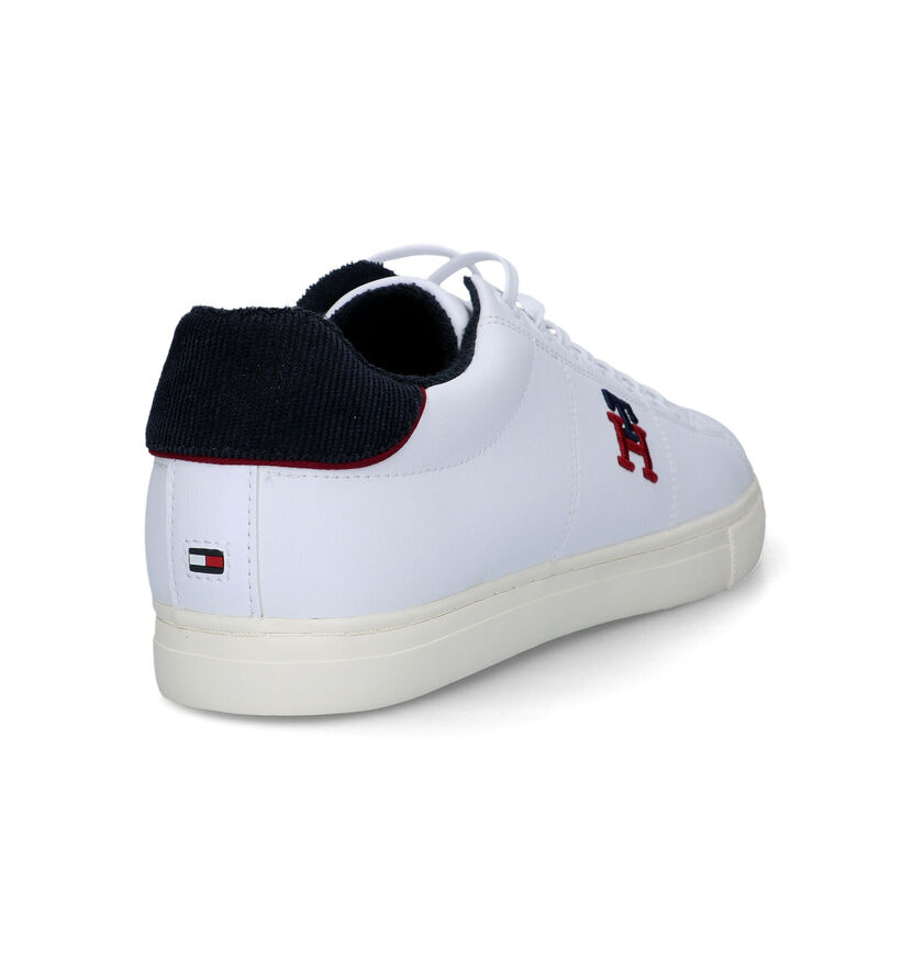Tommy Hilfiger Core Vulc Varsity Chaussures à lacets en Blanc pour hommes (318289)