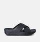FitFlop Lulu Zwarte Slippers voor dames (353643)