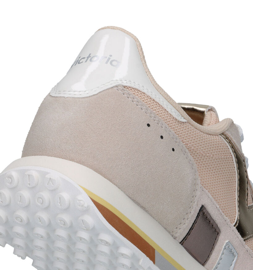 Victoria Beige Sneakers voor dames (322594) - geschikt voor steunzolen