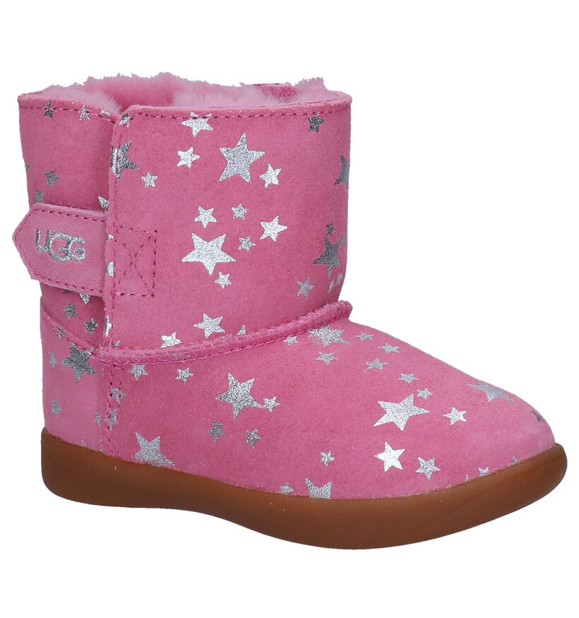 UGG Keelan Stars Bottes en Rose en nubuck (278797)