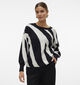 Vero Moda Nancy Zwarte Lange Trui voor dames (344107)