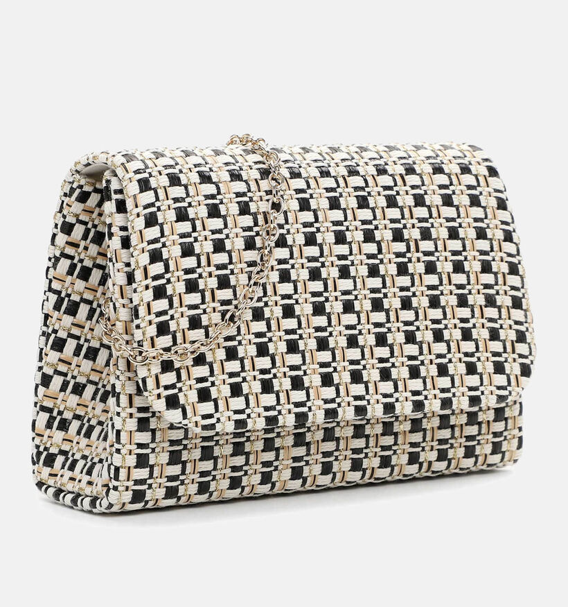 Tamaris Amalia Woven Zwarte Crossbodytas voor dames (371302)