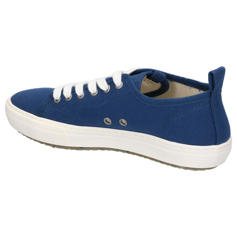 ZOURI Bloom Blauwe Sneakers in stof (275066)