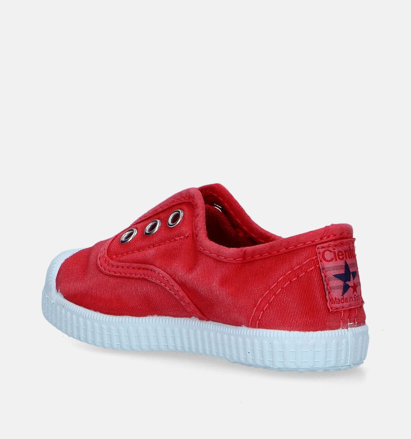 Cienta Blauwe Slip-ons voor jongens, meisjes (340020) - geschikt voor steunzolen