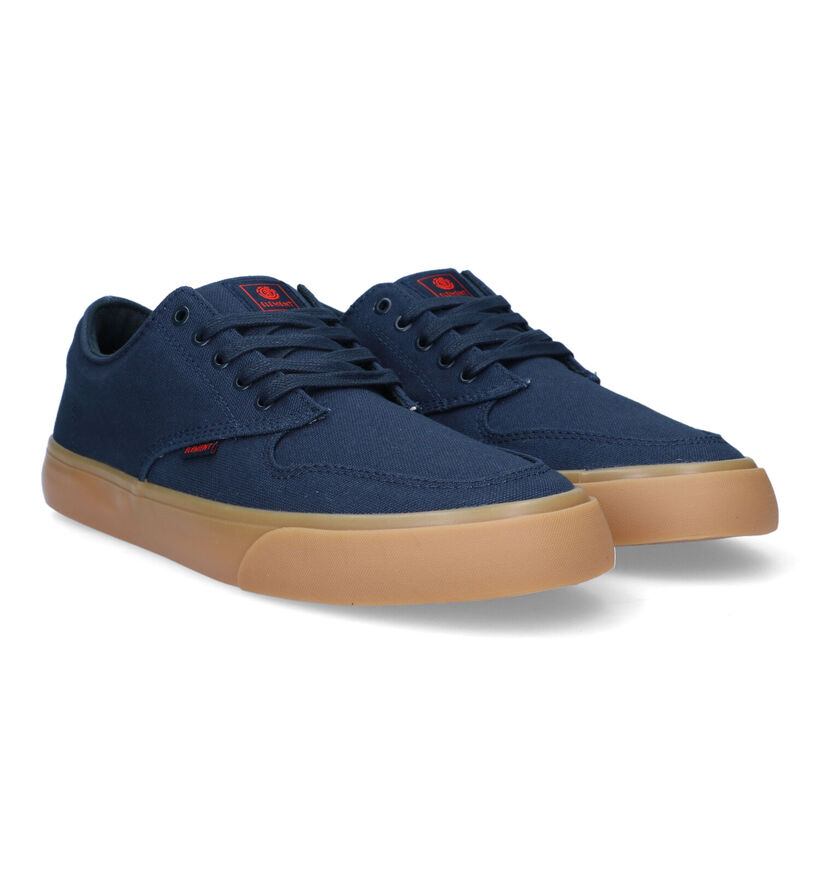 Element Topaz C3 Baskets de skate en Bleu pour hommes (320412) - pour semelles orthopédiques