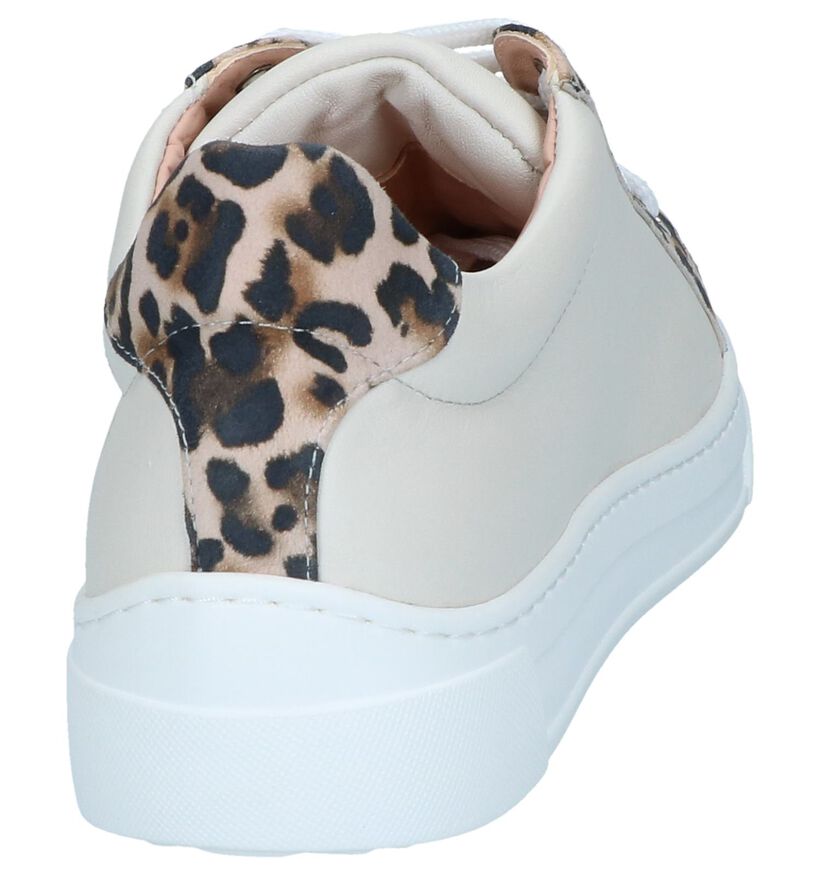 Witte Lage Sneakers Unisa Franci in leer (249276)