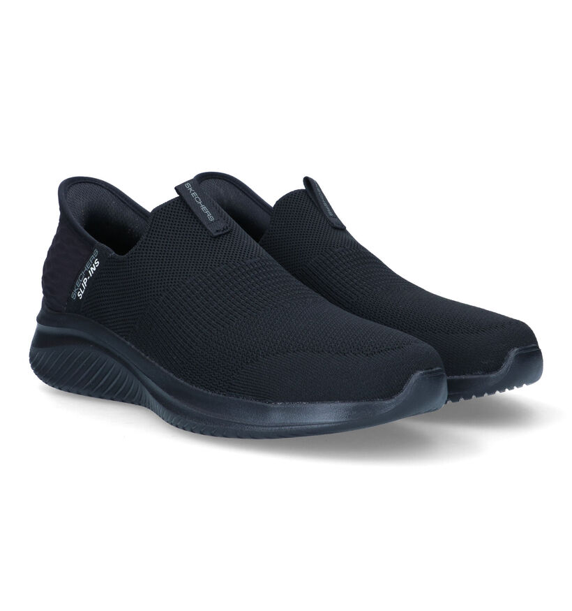 Skechers Ultra Flex 3.0 Smooth Slip-ins en Noir pour hommes (334155)