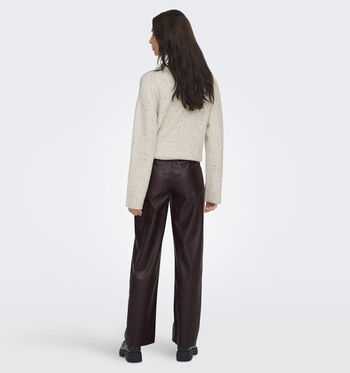 JDY Pantalons Bordeaux