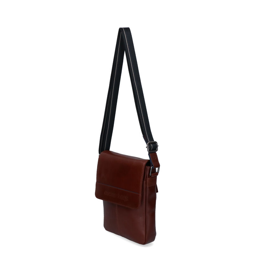 MicMacBags Zwarte Schoudertas voor heren (320202)