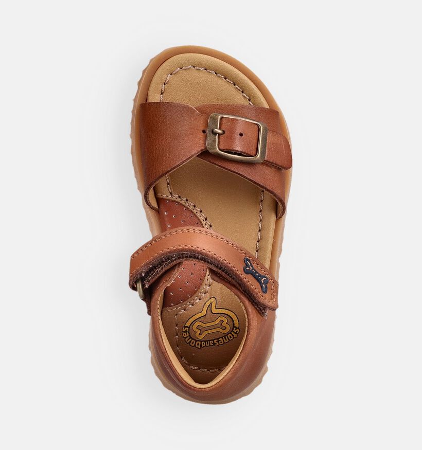 STONES and BONES Luck Cognac Sandalen voor jongens (369664)