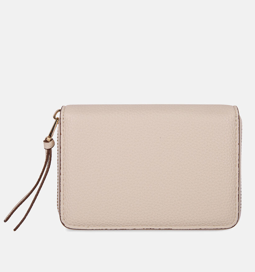 Laurent David Lichtbeige Ritsportemonnee voor dames (374039)