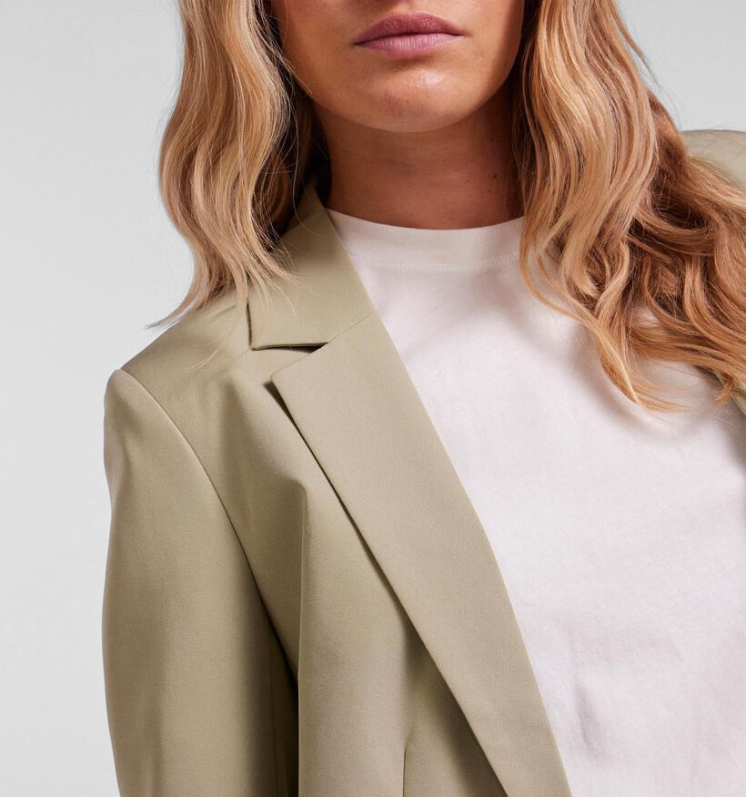 Pieces Bossy Groene Blazer voor dames (338452)