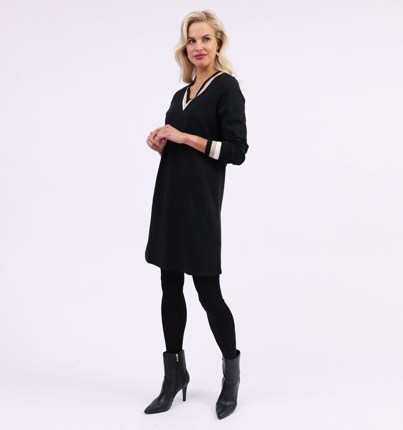 Vero Moda Nina Sweat Robe en Noir (318602)