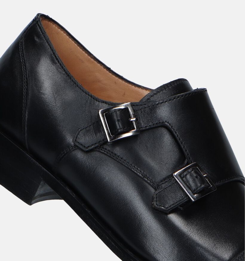 Ambiorix Klass Chaussures avec boucle en Noir pour hommes (327736)