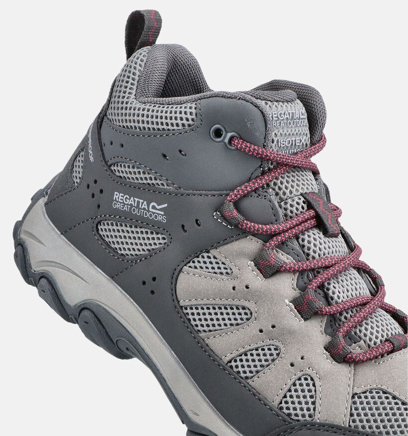 Regatta Womens Edgepoint IV Chaussures de randonn&eacute;e en Gris pour femmes (378570) - pour semelles orthop&eacute;diques