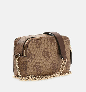 Guess Crossbody tassen Zwart/Bruin