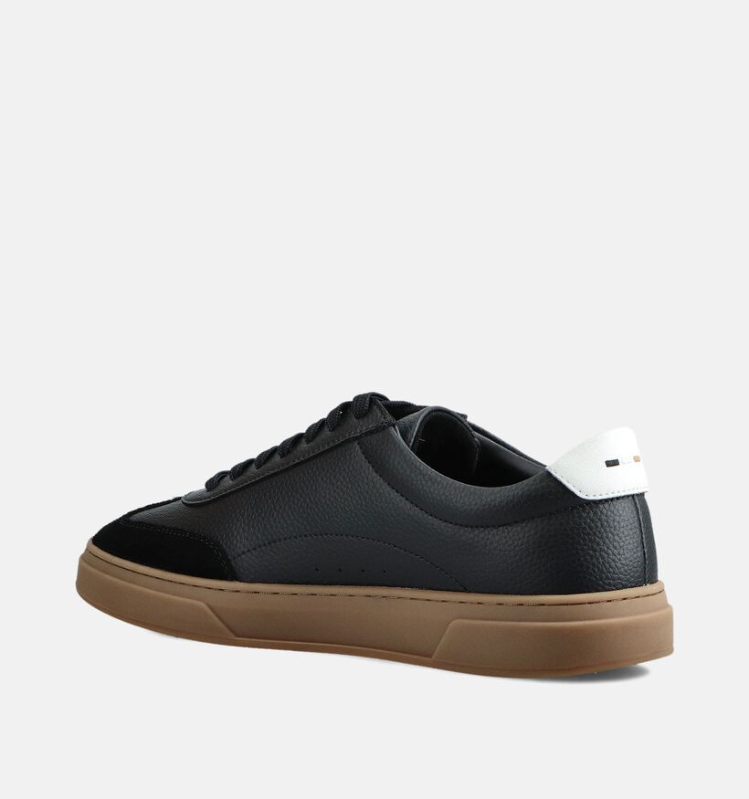 BOSS Kieran Tenn Zwarte Veterschoenen voor heren (361748) - geschikt voor steunzolen