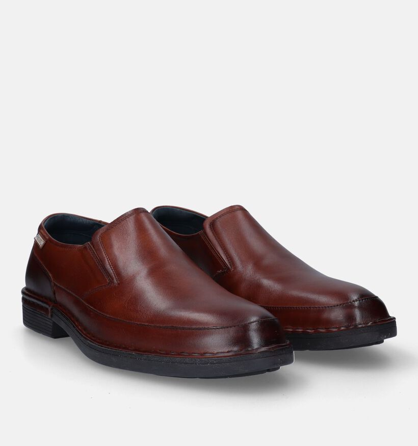 Pikolinos Inca Mocassins en Cognac pour hommes (329634) - pour semelles orthopédiques