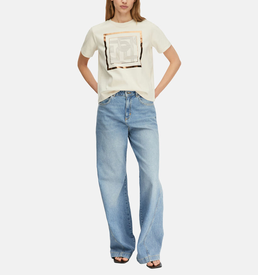 comma T-shirt en Beige pour femmes (373144)