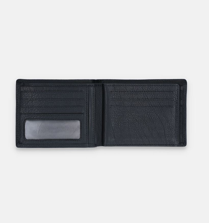 Euro-Leather Zwarte Portefeuille voor heren (343465)