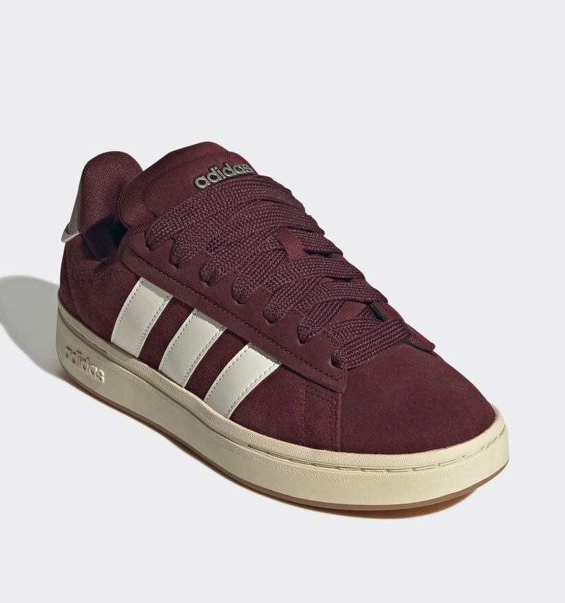 adidas Grand Court Alpha 00s Baskets sportives en Rouge pour femmes (357107) - pour semelles orthopédiques