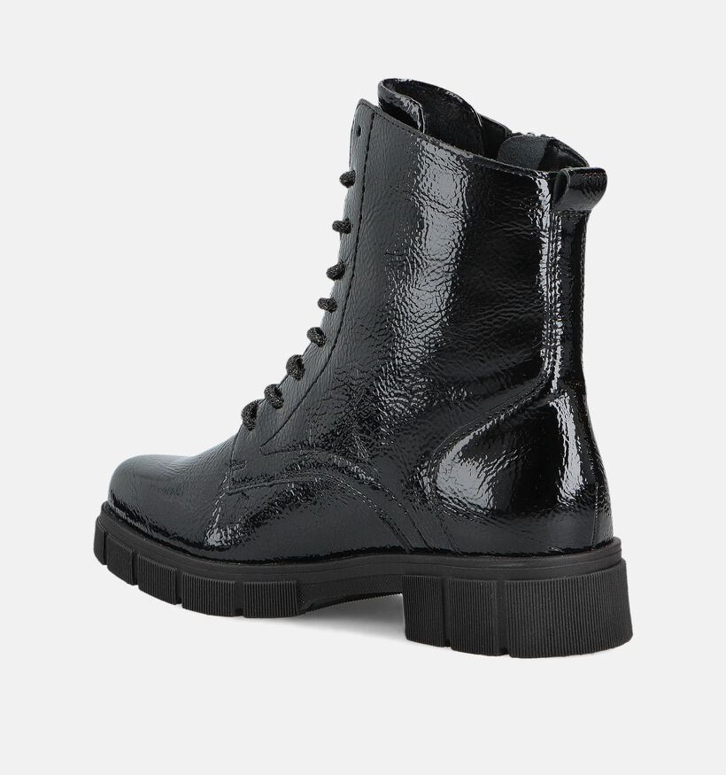 Remonte Boots à lacets en Noir pour femmes (363576) - pour semelles orthopédiques