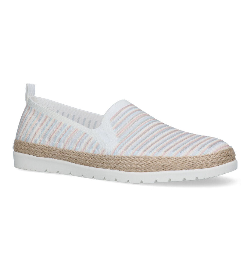 Skechers Bobs Flexpadrille Espadrilles en Écru en textile (324072)