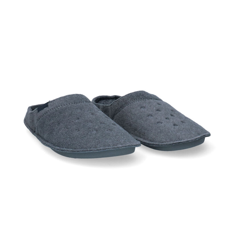 Crocs Classic Slipper Zwarte Pantoffels in stof (298344)