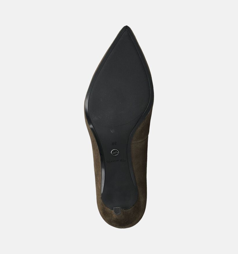 Tamaris Olijfgroene Pumps voor dames (376650)