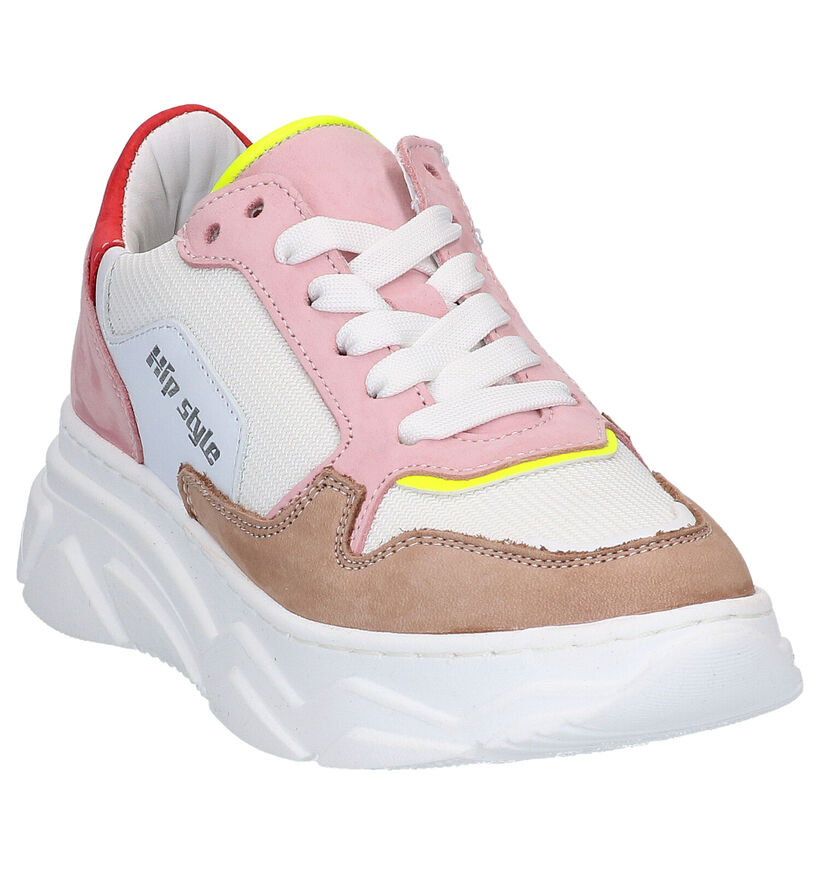 Hip Witte Sneakers in leer (272354)