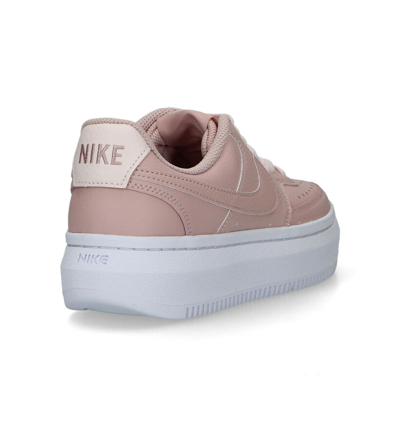 Nike Court Vision Alta Baskets en Noir pour femmes (332412)
